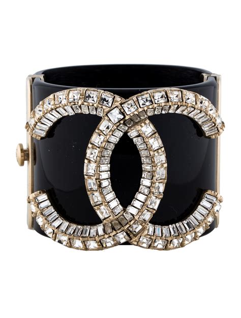 chanel accessories bracelet|Chanel inspired cuff bracelet.